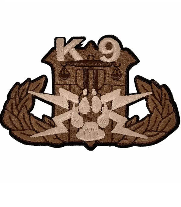 Bomb Detection K9 Black/Brown/Green Patches - Image 2