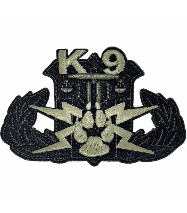 Bomb Detection K9 Black/Brown/Green Patches - Image 3