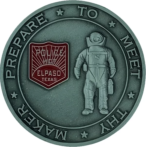 El Paso Police Dept HDT Coin