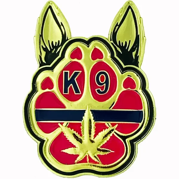 K9 Drug Detection Lapel Pins