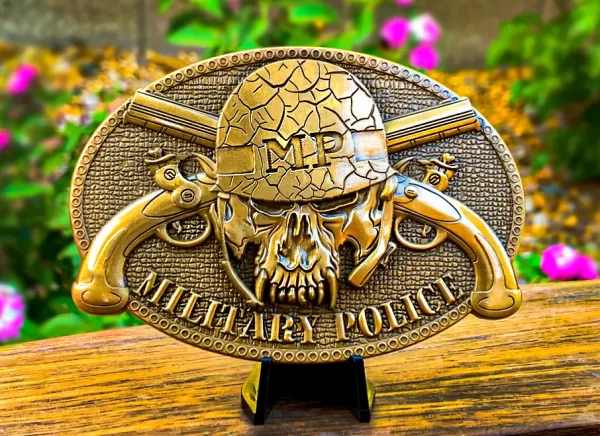 Military Police Belt Buckle