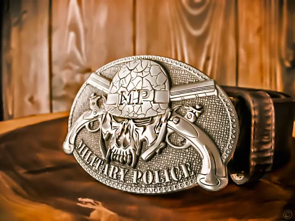 Military Police Belt Buckle - Image 2