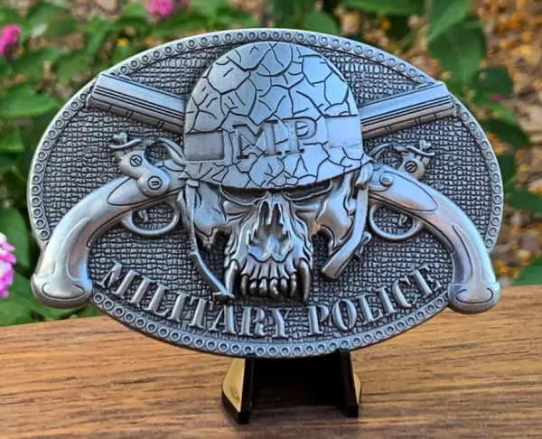 Military Police Belt Buckle - Image 6
