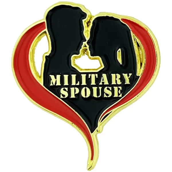 Military Spouse Lapel Pin