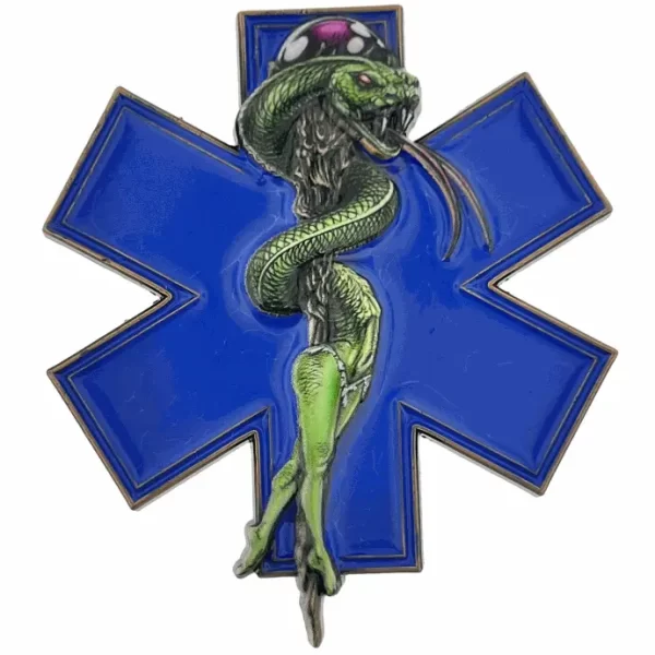 Star of Life Car Emblem