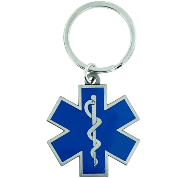 Star of Life Keychain