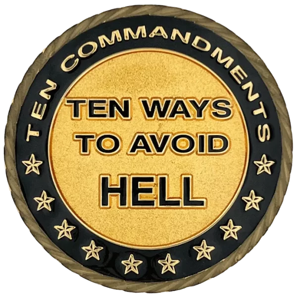 Ten Commandments Coin