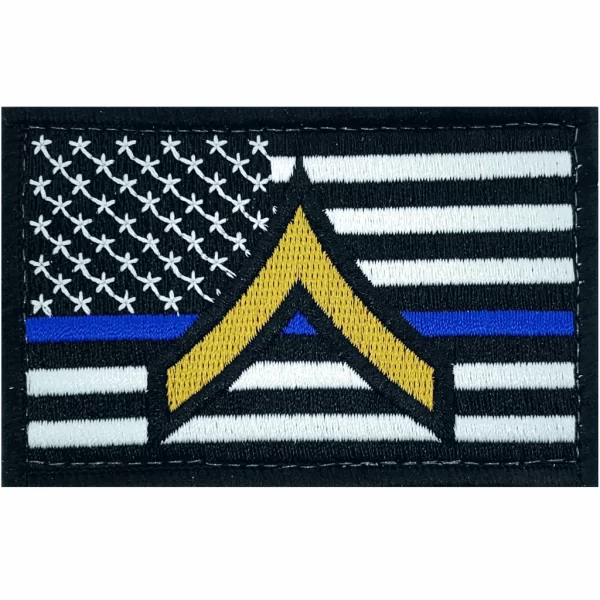 Thin Blue Line 1st Class Patches - Image 2