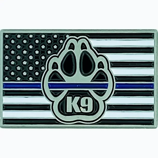 Thin Blue Line K9 Lapel Pin