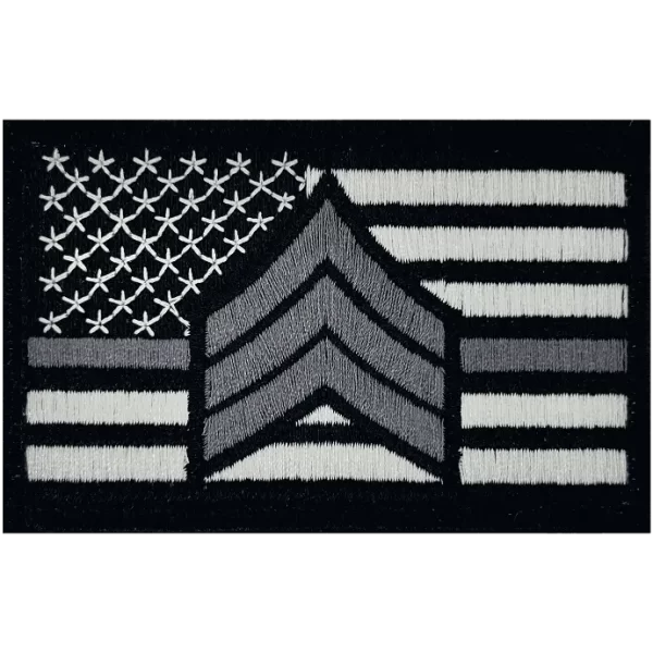 Thin Gray Line Seargent Patches