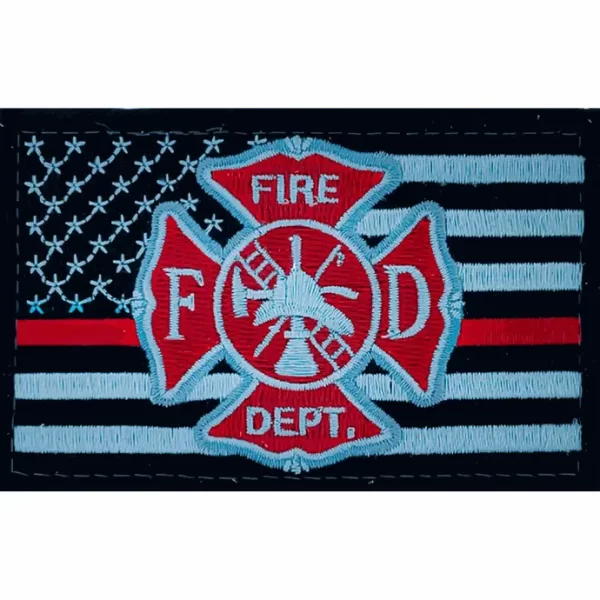 Thin Red Line Fire Dept Patch