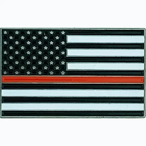 Thin Red Line Lapel Pin