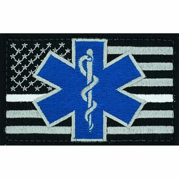 Thin White Line Star of Life Patch