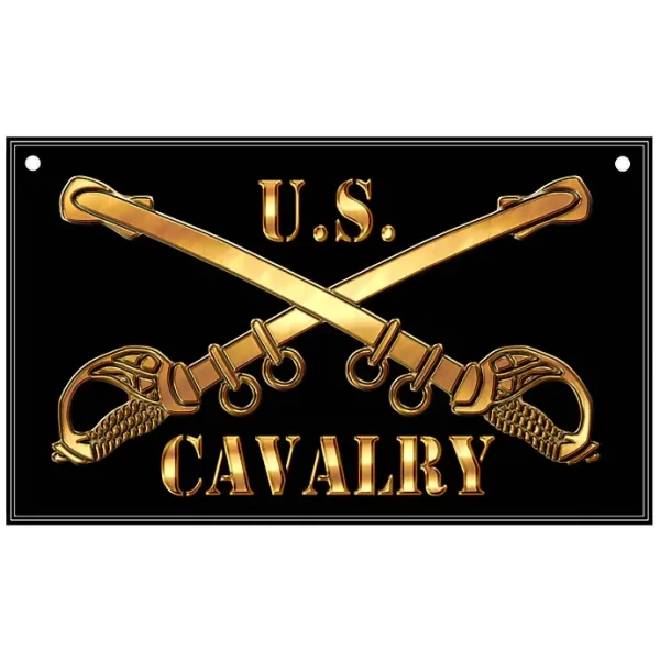 U.S. Cavalry 3 x 5 Flag