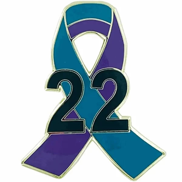 Veteran Suicide Awareness Pin