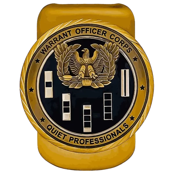 Warrant Officer Money Clip