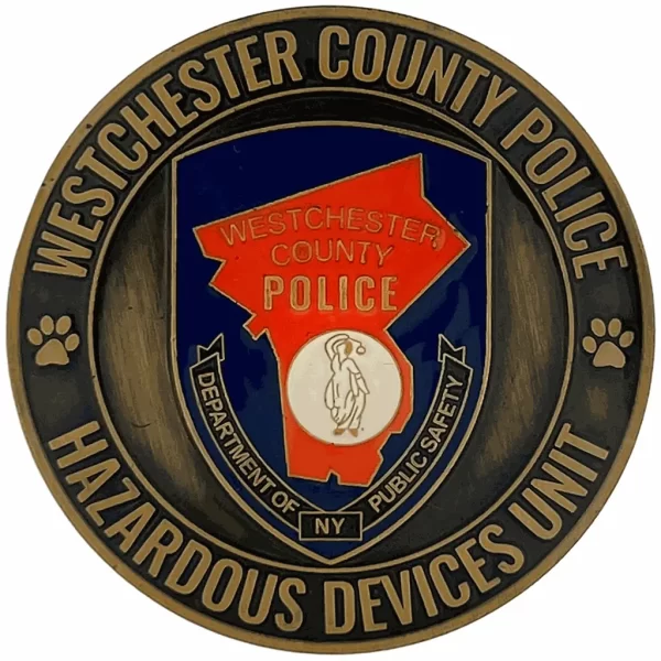 Westchester County Police Dept HDT Coin - Image 2
