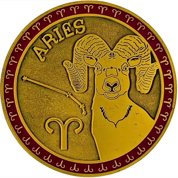 Zodiac Aries Coin - Image 2