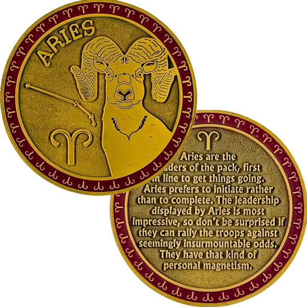 Zodiac Aries Coin