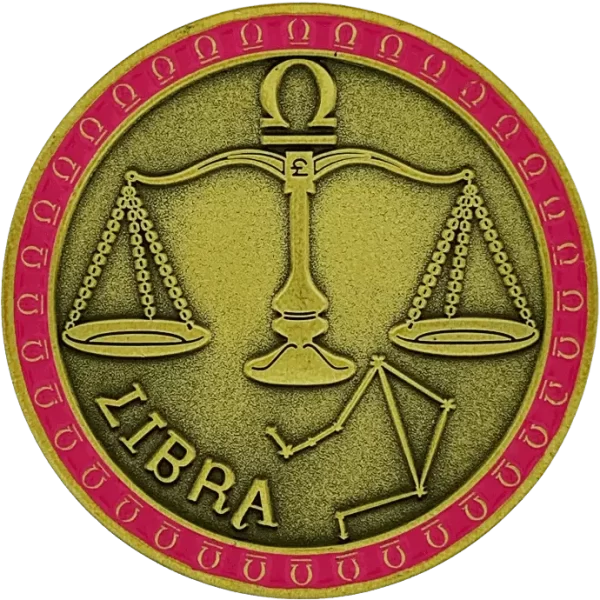 Zodiac Libra Coin